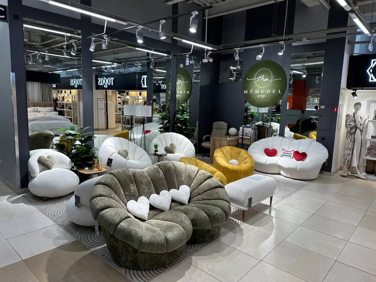 Премиальная мягкая мебель Mymebel.VIP в интерьере
